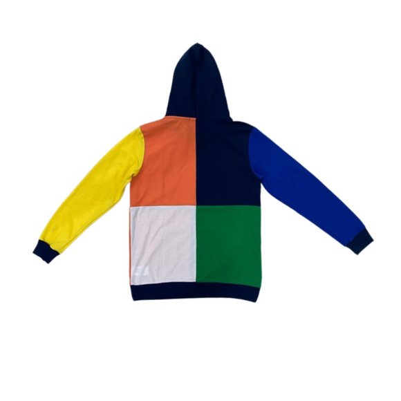 NWT Polo Ralph Lauren Colour-Block Embroidered Logo Hoodie Size Small - Picture 2 of 7